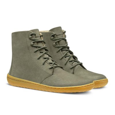 Vivobarefoot Gobi HI III Schoenen Dames - Grijs Casual Schoenen OUF781539